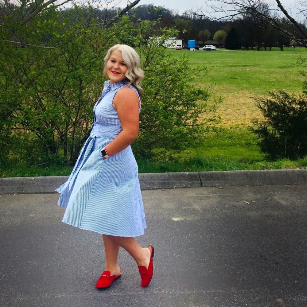 Seersucker dress